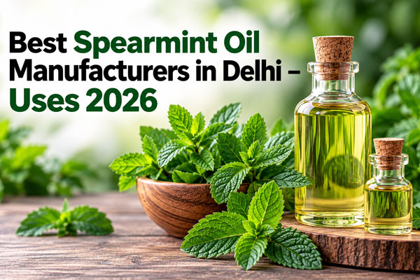 Best Spearmint Oil Manufacturers in Delhi – Uses 2026